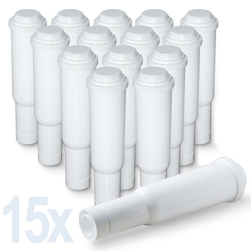 15x AF02 DelfinFilter passend fr Jura-Kaffeemaschine mit weiem Filter 60209 Plus White