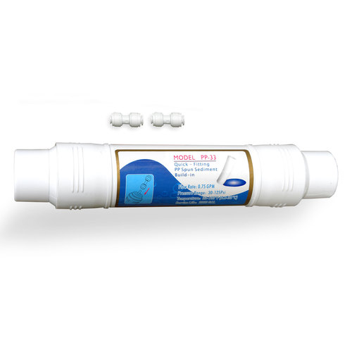 Inline Sediment Filter 12.