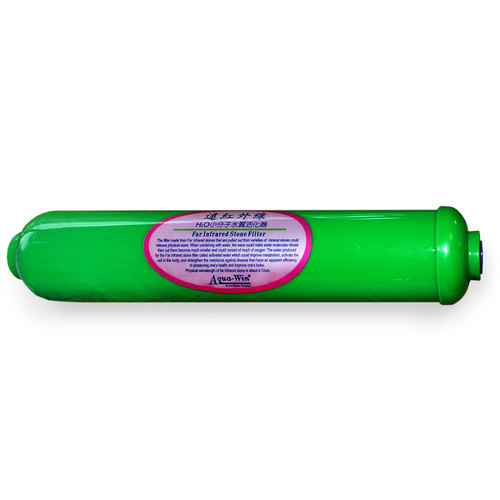 Biokeramikkartusche FIR Nachfilter Umkehrosmose, Infrared Stone gr�n