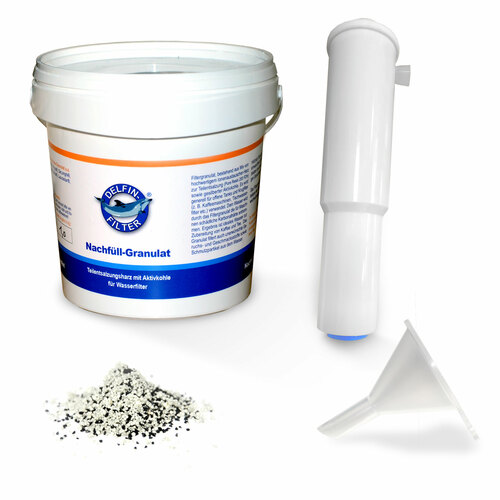 1L Nachf�llset f�r Wasserfilter white plus f�r Jura-Impressa Kaffeemaschine 