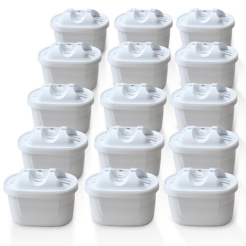 15x Wasserfilter Marke Delfin alternativ f�r Brita Maxtra Plus 