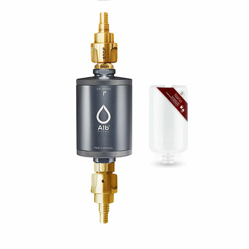Alb Filter� TRAVEL Nano Trinkwasserfilter Keimsperre fu?r Festeinbau, Titan
