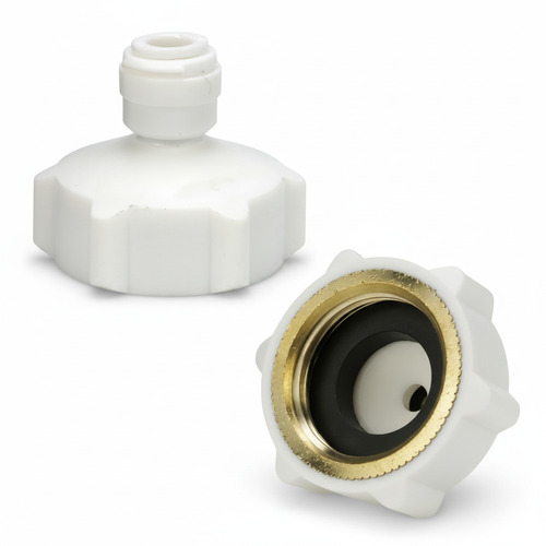 Adapter Anschluss 3/4 IG auf 1/4 Schlauch zum Stecken QC