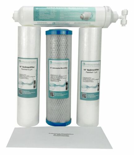 Umkehrosmose Anlage Ersatzfilter RO 5 10 Zoll Set Standard