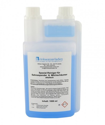 1 L Milchschaumreiniger f�r Milchschaumd�sen und Sahnespender Spezial Reiniger