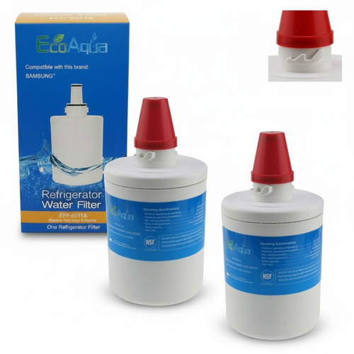 2x Wasserfilter EcoAqua EFF-6011A - kompatibel zu Samsung DA29-00003G