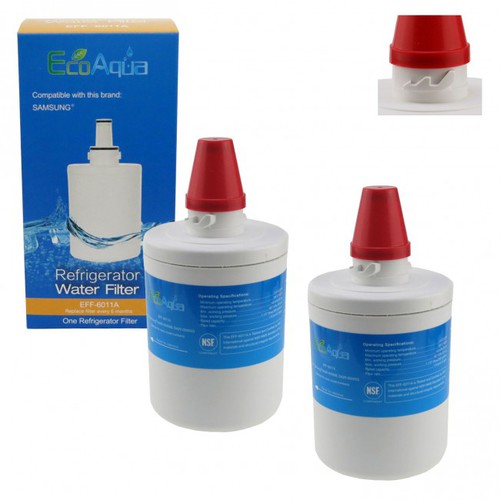 2x Wasserfilter EcoAqua EFF-6011A - kompatibel zu Samsung DA29-00003G