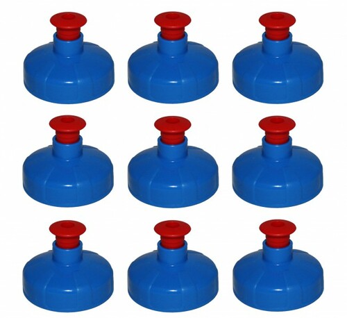 9x Push-Pull Deckel, Trinkdeckel passend f�r Kavodrink Tritan und Polycarbonatflaschen