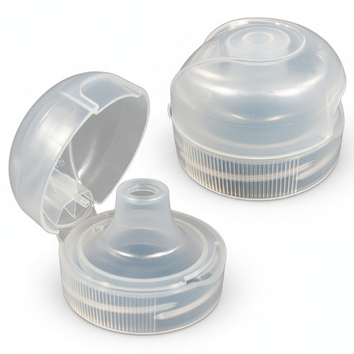 Trinkflasche 3 x 1 L Wasserflasche Tritan BPA frei + 3 x Trinkdeckel Flip Top