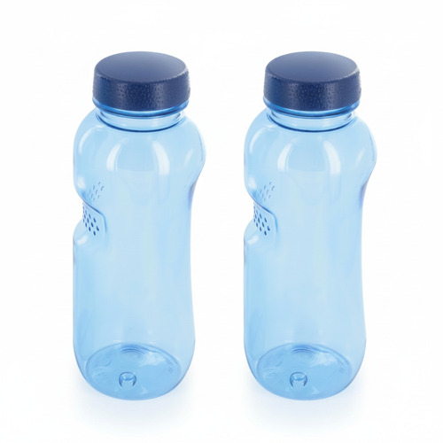 2 x 0,5L Trinkflasche Wasserflasche aus Tritan (BPA frei) Flasche