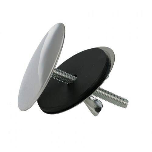Blindstopfen Hahnlochstopfen Deckrosette Abdeckung ca. 44 mm, Niro poliert