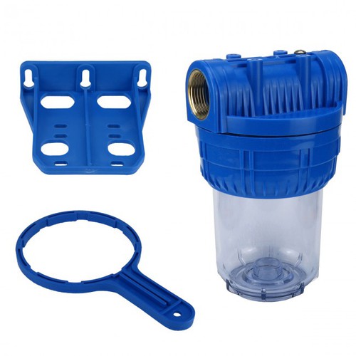 Wasser Filtergeh�use 5 3-teilig 1 IG Messing Vorfilter Brunnen Pool Garten