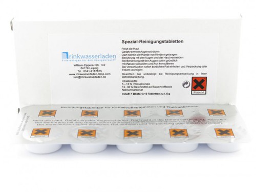 10 Tabs je 1,6g Reinigungstabletten passend zu vielen Markenger�ten