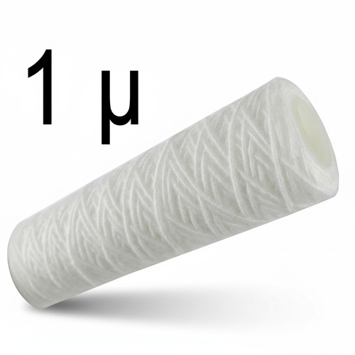 20 (Zoll) Sediment Wasserfilter gewickelt - Slim - 1 �m - aus Polypropylen