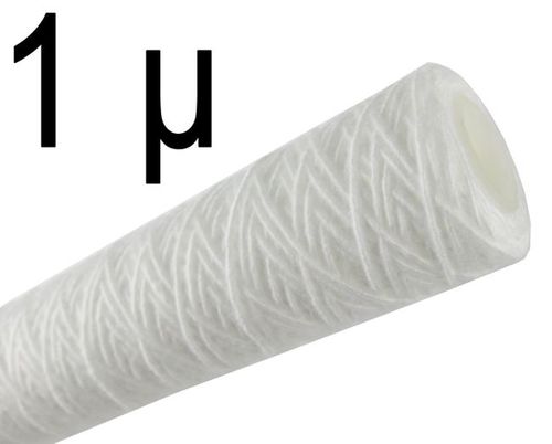 20 (Zoll) Sediment Wasserfilter gewickelt - Slim - 1 �m - aus Polypropylen