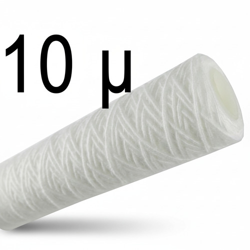 20 (Zoll) Sediment Wasserfilter gewickelt - Slim - 10 �m - aus Polypropylen