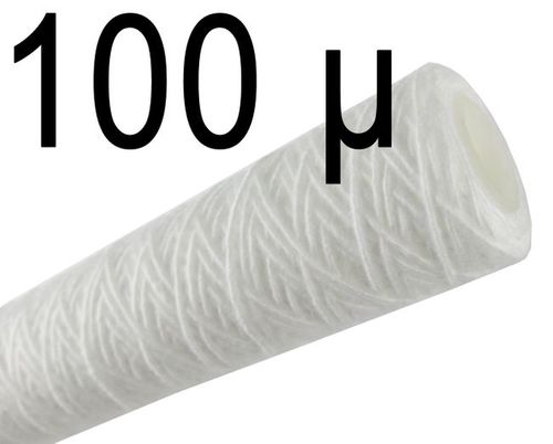 20 (Zoll) Sediment Wasserfilter gewickelt - Slim - 100 �m - aus Polypropylen