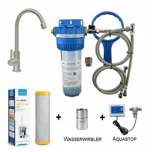TWL Vario Filtersystem Safe-Premium-Plus mit Viva Wirbler 2.8, Primus EM und Aquastop