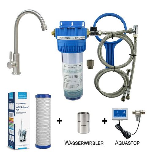 TWL Vario Filtersystem Safe-Premium-Plus mit Viva Wirbler 2.8, Primus SD und Aquastop
