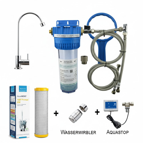 TWL Vario Filtersystem Safe-Premium mit WTC-241 Wirbler, Primus EM und Aquastop