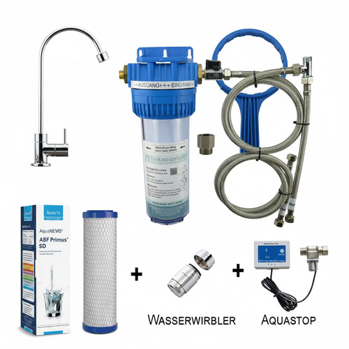 TWL Vario Filtersystem Safe-Premium mit WTC-241 Wirbler, Primus SD und Aquastop