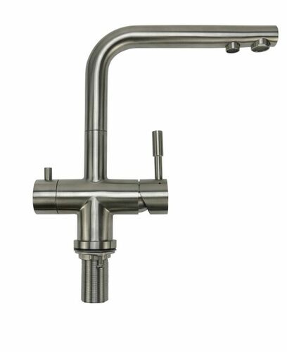 Franke 3-Wege-Hahn Armatur aus Edelstahl