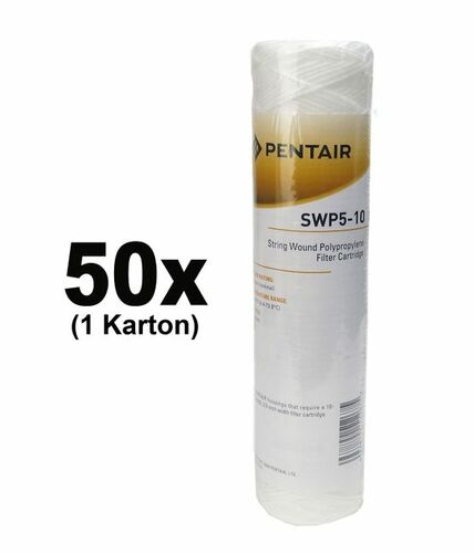 50x Pentair / Pentek SWP5P10 Sediment Wickel 10 Zoll 5 �m SWP5-10