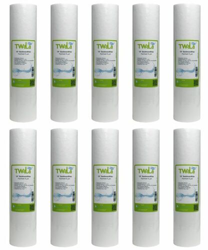 10x TWaLa 10 Sediment Trinkwasser Filter f�r Umkehrosmose, Brunnenwasser Wasserfilter 5 �m
