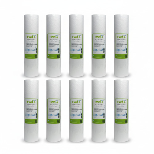 10x TWaLa 10 Sediment Trinkwasser Filter f�r Umkehrosmose, Brunnenwasser Wasserfilter 5 �m