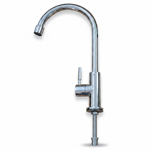 Edelstahl-Wasserhahn V2A - gl�nzend poliert - universell einsetzbar hochwertige Handwerksqualit�t