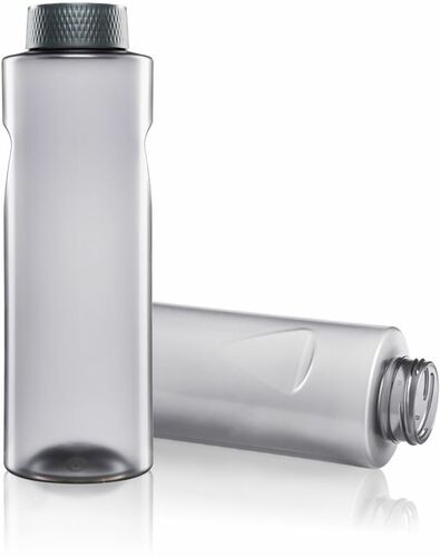 Kavodrink Premium Trinkflasche Wasserflasche Frosted-Grau 0,8 L