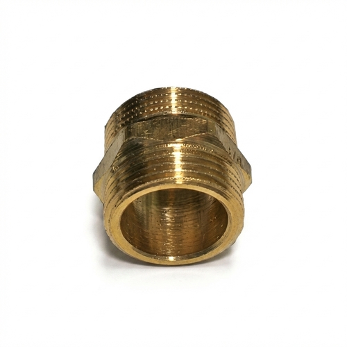 Adapter 2 x 3/4 AG Messing Reduziernippel