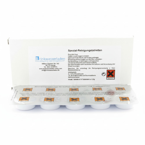 Reinigungstabletten f�r Kaffemaschinen 10 St�ck im Blister