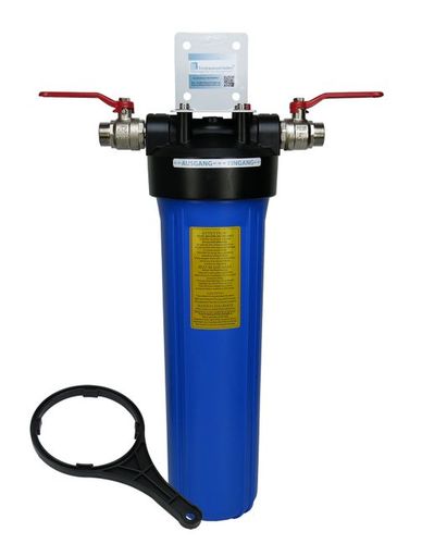 Hauswasserfilter 20 Geh�use Big Blue f�r u.a. Sediment, Aktivkohle, Eisen