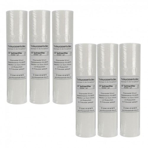 JG Sediment Vorfilter 10 6er Set 1 �m