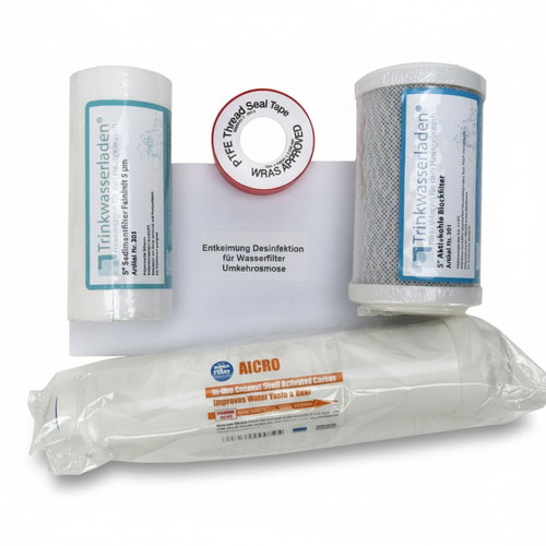 Umkehrosmose Anlage Filter RO 4 Mini 5 Zoll