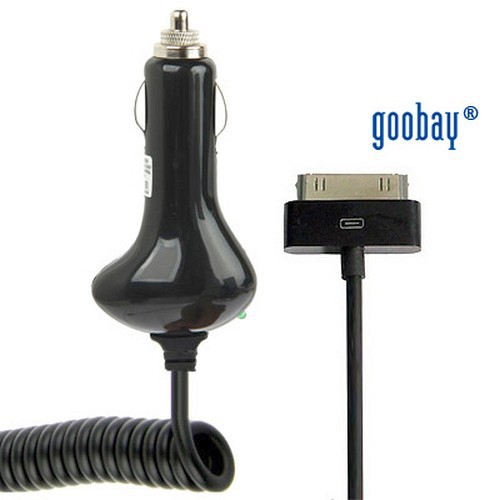Original Goobay KFZ-Ladekabel Schwarz f�r Samsung Galaxy Note 10.1 N8000 N8010