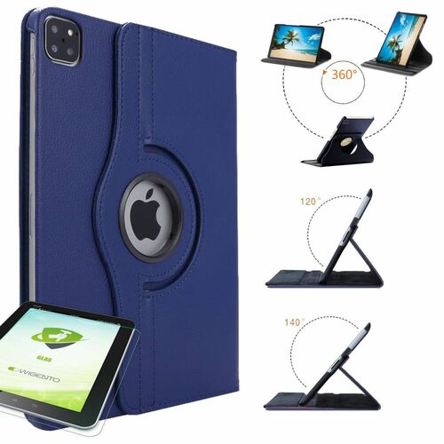 Schutzh�lle Kunstleder 360 Grad Tasche f�r verschiedene Apple iPad 