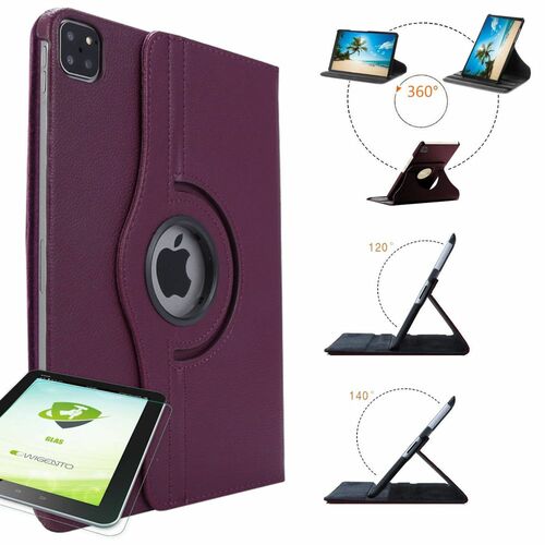 Schutzh�lle Kunstleder 360 Grad Tasche f�r verschiedene Apple iPad 