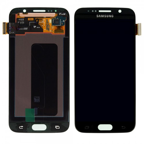 Display LCD Komplettset Touchscreen Schwarz fr Samsung Galaxy S6 G920 G920F