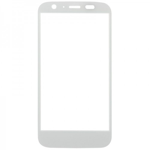 Displayglas Glas Wei� f�r Motorola Moto G XT1032