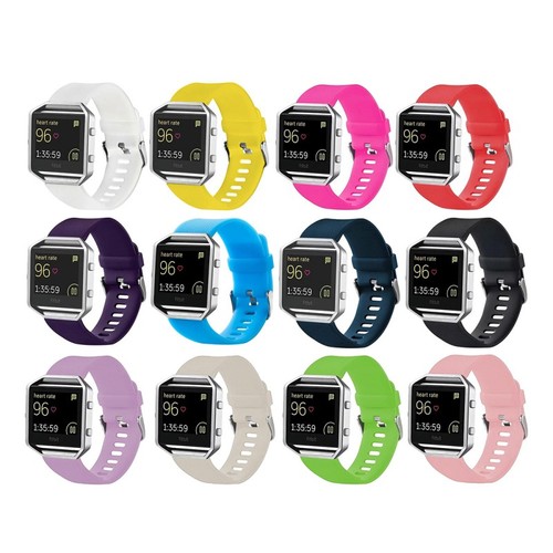 Hochwertiges Kunststoff / Silikon Uhr Armband f�r Fitbit Blaze Watch Zubeh�r Neu