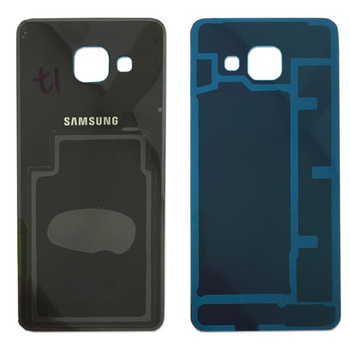 Samsung GH82-11093B Akkudeckel Deckel f�r Galaxy A3 2016 A310F + Klebepad Schwarz