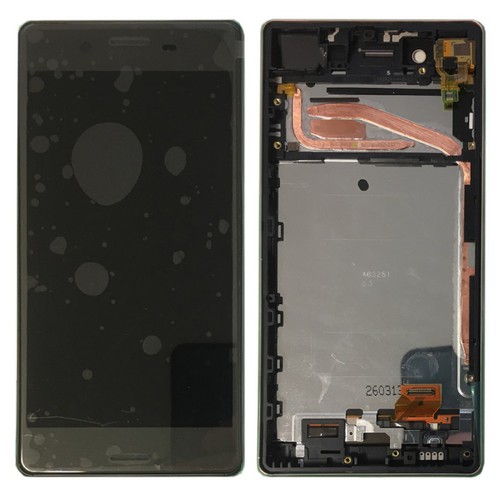 Sony Display LCD Komplett Einheit mit Rahmen f�r Xperia X F5121 F5122 Schwarz Ersatzteil