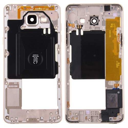 Mittelrahmen Rahmen Kamera Glas Geh�use f�r Samsung Galaxy A5 2016 A510F Gold 