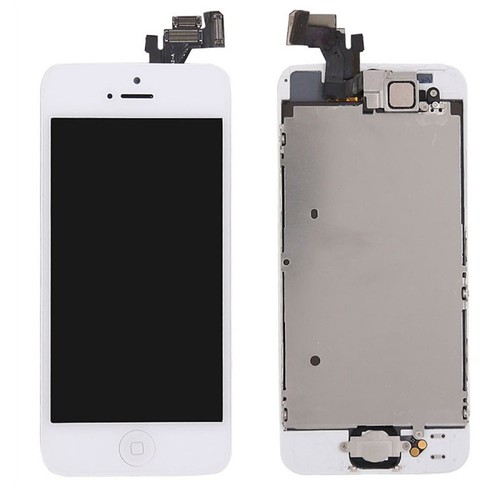 All in One Display LCD Komplett Einheit Touch Panel fr Apple iPhone 5 Wei