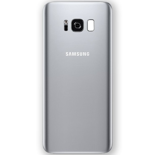 Samsung GH82-13962B Akkudeckel Deckel f�r Galaxy S8 G950 G950F + Klebepad Silber