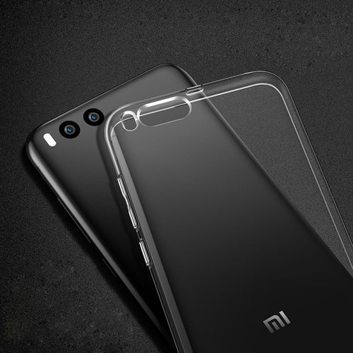Silikoncase Transparent 0,3 mm Ultrad�nn H�lle f�r Xiaomi Mi6 Tasche Cover Neu