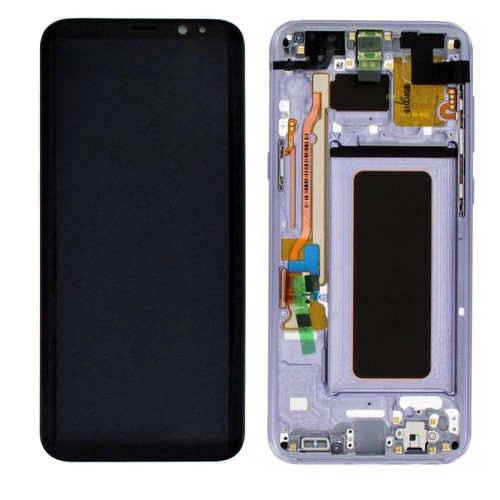 Display LCD Komplettset GH97-20470C Lila f�r Samsung Galaxy S8 Plus G955 G955F