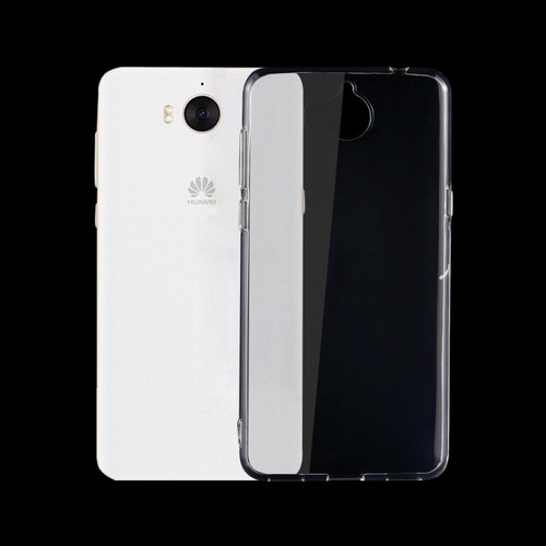 Silikoncase Transparent 0,3 mm Ultradnn Hlle fr Huawei Y5 2017 Tasche Cover Neu
